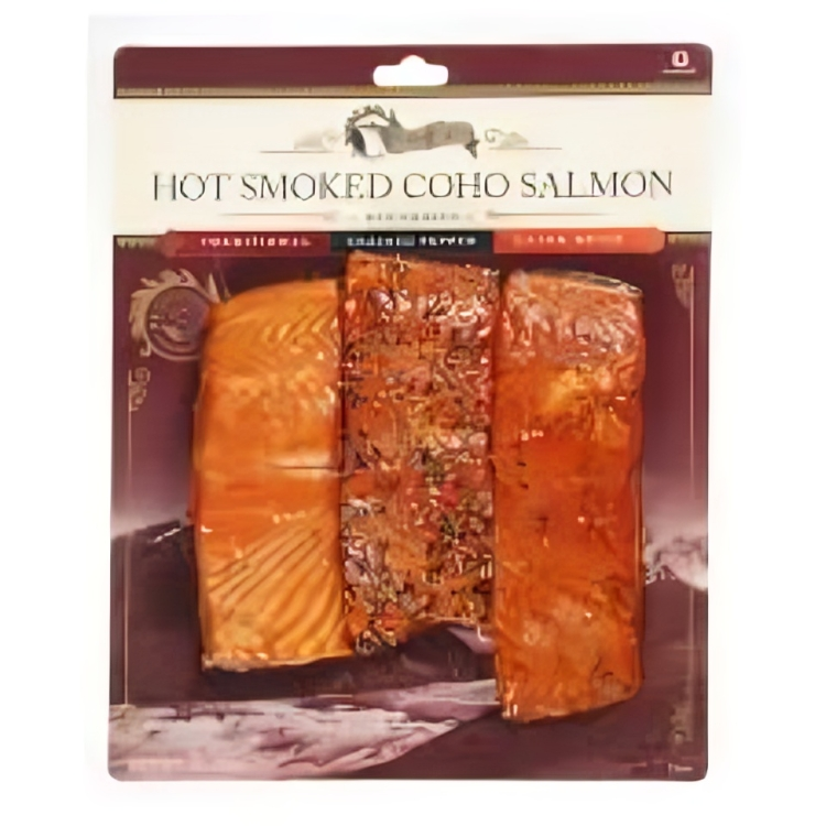 Hot Smoked Coho Salmon